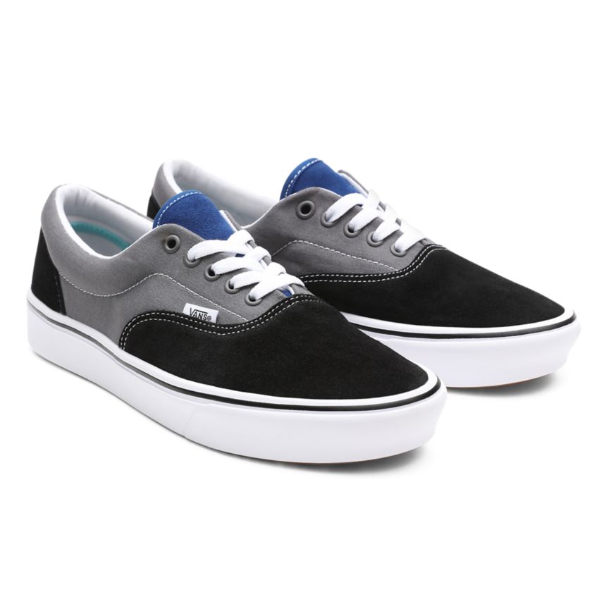 Vans Tri-Tone ComfyCush Era Dam Svarta - Vans Låga Skor Storleksguide (ECLSM9504)